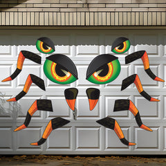Spider Design Halloween Trunk or Treat Car Decorations Kit for SUV