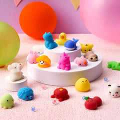 50 Mini Mochi Party Favors for Kids Classroom Prizes