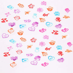 50 Valentine's Day Stamps