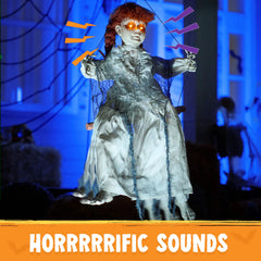Spooky Halloween Hanging Swing Girl