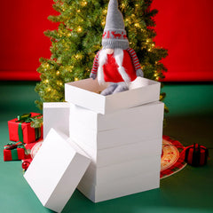 12 Pack 17x13x4 Inch Large Christmas Gift Boxes with Lids for Presents