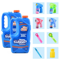 32 oz Bubble Solution Concentrated, 2-Pack Blue