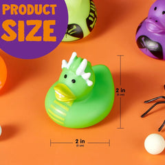 24 Halloween Floating Rubber Ducks