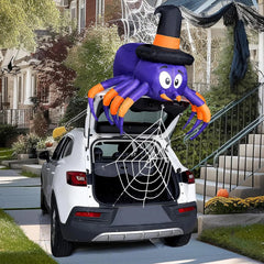 5ft Wide Inflatable Spider Car Trunk Decoration