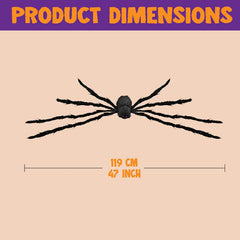 Halloween Hairy Spiders (2-Pack)