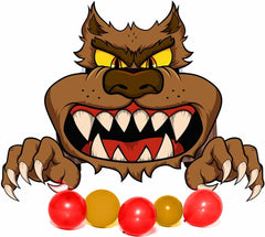 Spooky Werewolf Trunk or Treat Car Decorations Kit for Halloween