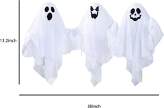 3-Pack Halloween Light-Up Ghost Yard Stakes