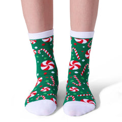 6-Pack Winter Christmas Socks for Men and Women - Warm, Soft Novelty Crew Socks