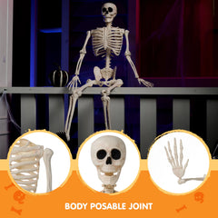 36-Inch Halloween Skeleton Decoration