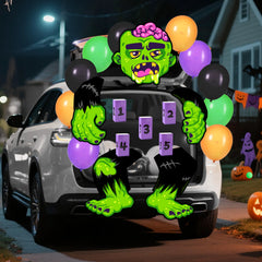 Halloween Trunk or Treat Kit: Zombie Toss Game Theme Decorations