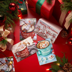 12 Pack Christmas Greeting Cards with Envelopes