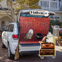 Halloween Magic Platform Car Decorations Kit