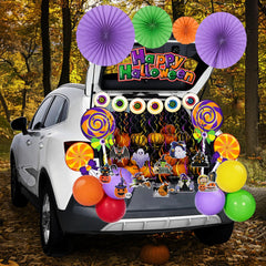 Halloween Lollipop Candy Car Decor Stickers for Trunk or Treat