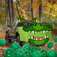 Halloween Alligator Trunk or Treat Car Decorations Kit