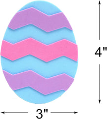 JOYIN Easter DIY Foam Magnet Set - 24 Pack for Egg Hunt Basket Stuffers & Art Activities