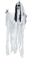 43in Ghost Girl with Light-up Head