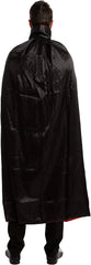 Adult Unisex Vampire Costume Set with Cape and Tattoo Scar