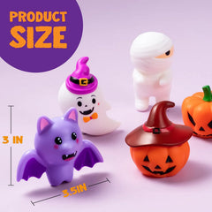 Halloween Light-up Bath Toys, 6 Pcs