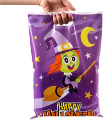 Halloween Character Plastic Candy Bags, 72 Pack