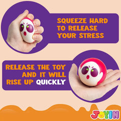 24 Halloween-Themed Stress Balls