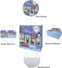 Christmas Shopping Bags, 36 Pack