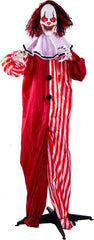 68-Inch Halloween Scary Clown Standing Decoration