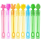 72-Pack Easter Mini Bubble Wands, 8 Assorted Colors, 9 Styles