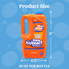 JOYIN 32 oz Bubble Solution Refill (Makes Up to 2.5 Gallons) - Big Bubble Solution