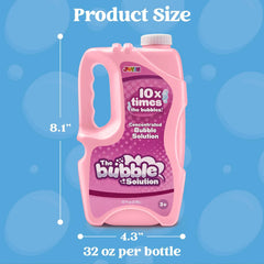 32 oz Bubble Solution Refills (Makes Up to 2.5 Gallons) - Big Bubble Solution
