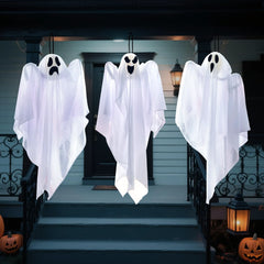 1 PC 27.5" Halloween Hanging Ghosts Decorations Outdoor