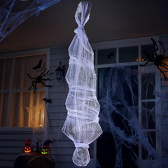 72" Halloween Hanging Cocoon Corpse for Outdoor Decorations