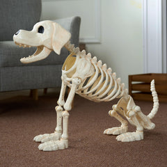34" Halloween Golden Retriever Skeleton Dog