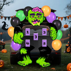 Halloween Trunk or Treat Kit: Zombie Toss Game Theme Decorations