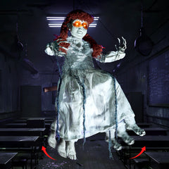 Spooky Halloween Hanging Swing Girl