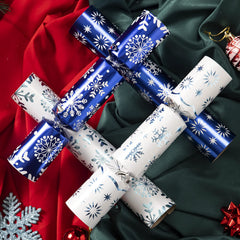 8-Pack 10-Inch Snowflake Christmas Party Favors (No-Snap)