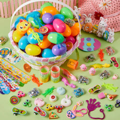 300-Pack Filled Easter Eggs with Toys
