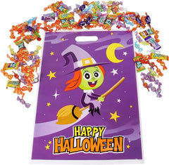 Halloween Character Plastic Candy Bags, 72 Pack
