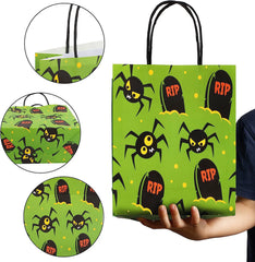Halloween Bags with Handles, 24 Pack