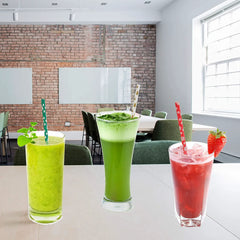 Colorful Disposable Paper Drinking Straws