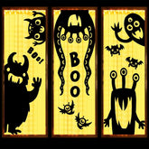 Halloween Window Clings - Monster