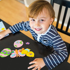 JOYIN 24-Pack Easter Egg Magnet Craft Set