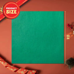 20in Holiday Tissue Paper Assortment (Red, Green & White), 360 Pcs