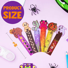 Halloween Bookmark Rulers (144 Pack)