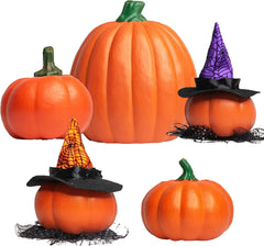 Halloween Pumpkin Light-Up Decoration Combo Set (5 Pack)