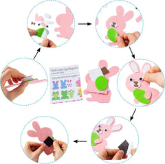 JOYIN 24-Pack Easter Egg Magnet Craft Set