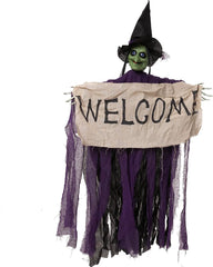 Hanging Decor with Welcome Banner