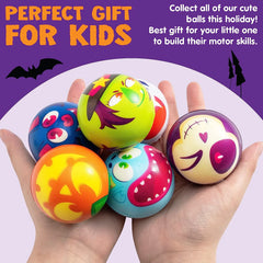 24 Halloween-Themed Stress Balls