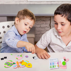 JOYIN 24-Pack Easter Egg Magnet Craft Set