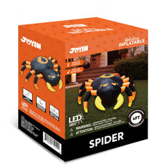 4FT Halloween Inflatable Spider with Remote Control