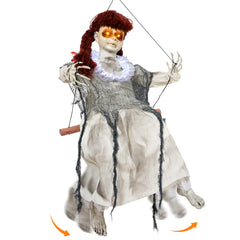 Spooky Halloween Hanging Swing Girl